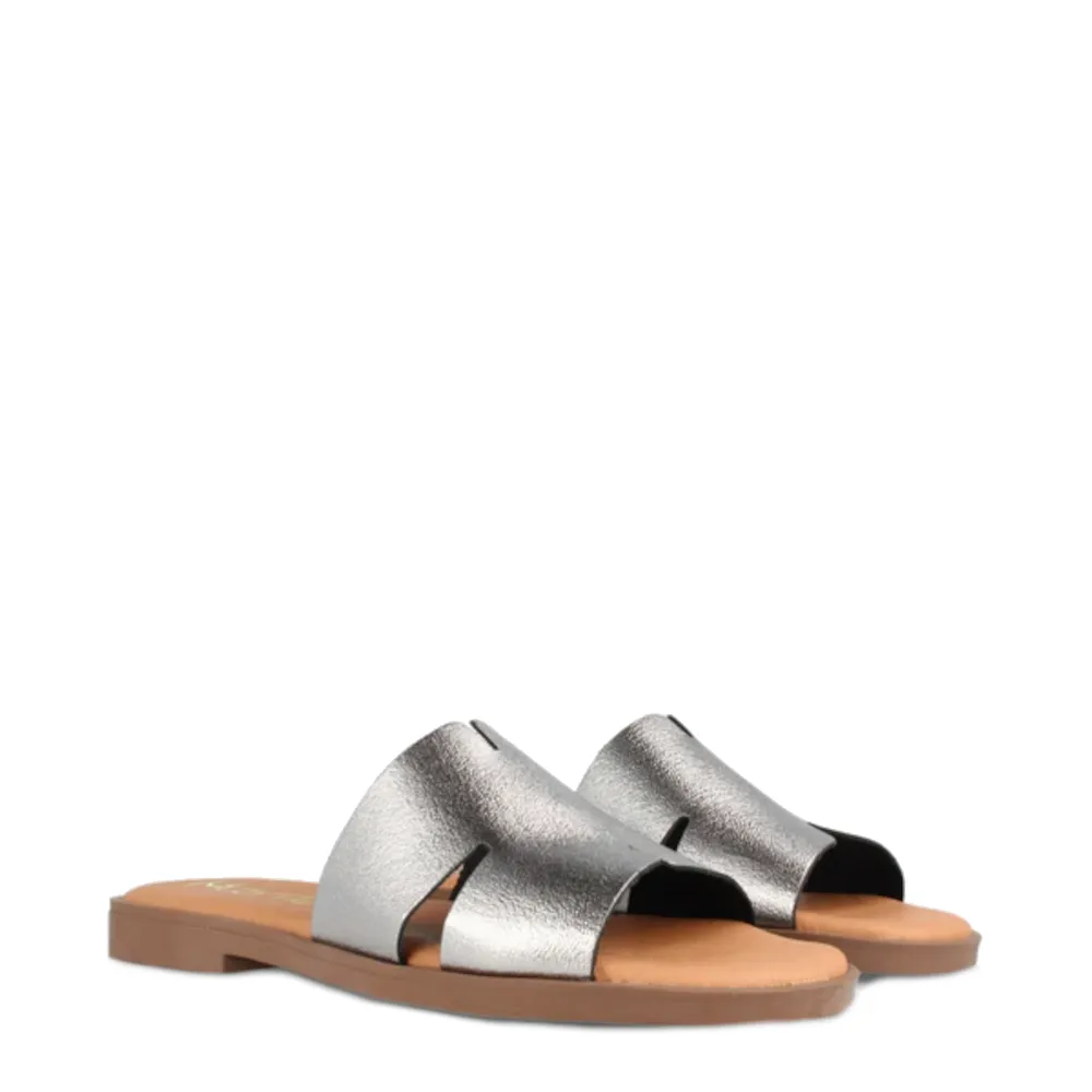 Marila Slippers Angela Zilver sold by Donelli product image thumbnail 2