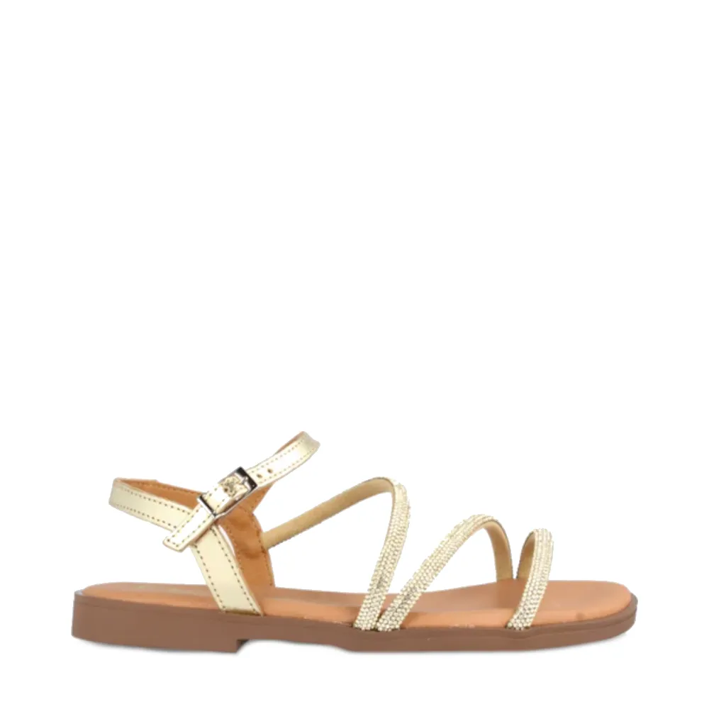 Marila Sandalen Brades Goud sold by Donelli