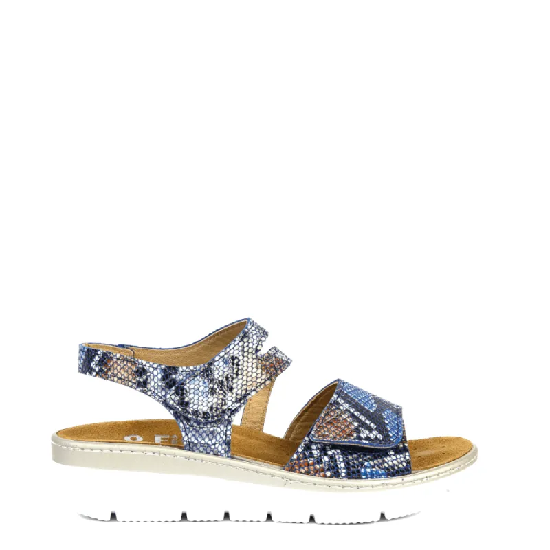 Q Fit Sandalen 6005.08.028 Blauw sold by Donelli