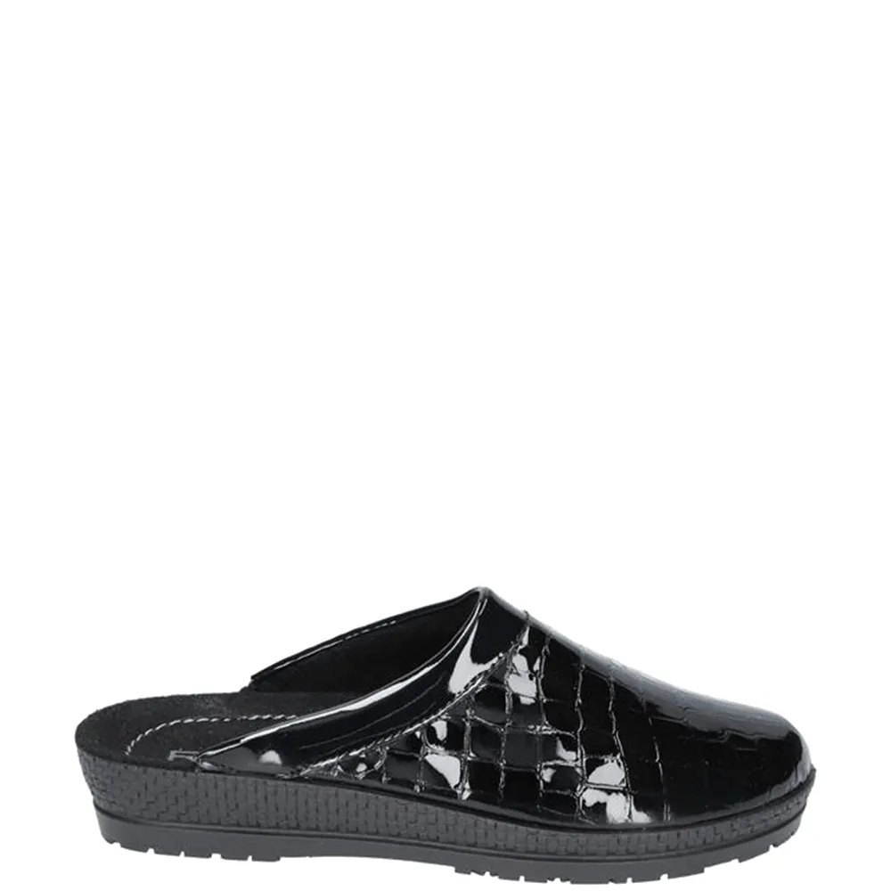 Rohde Pantoffels 2299-90 Zwart sold by Donelli