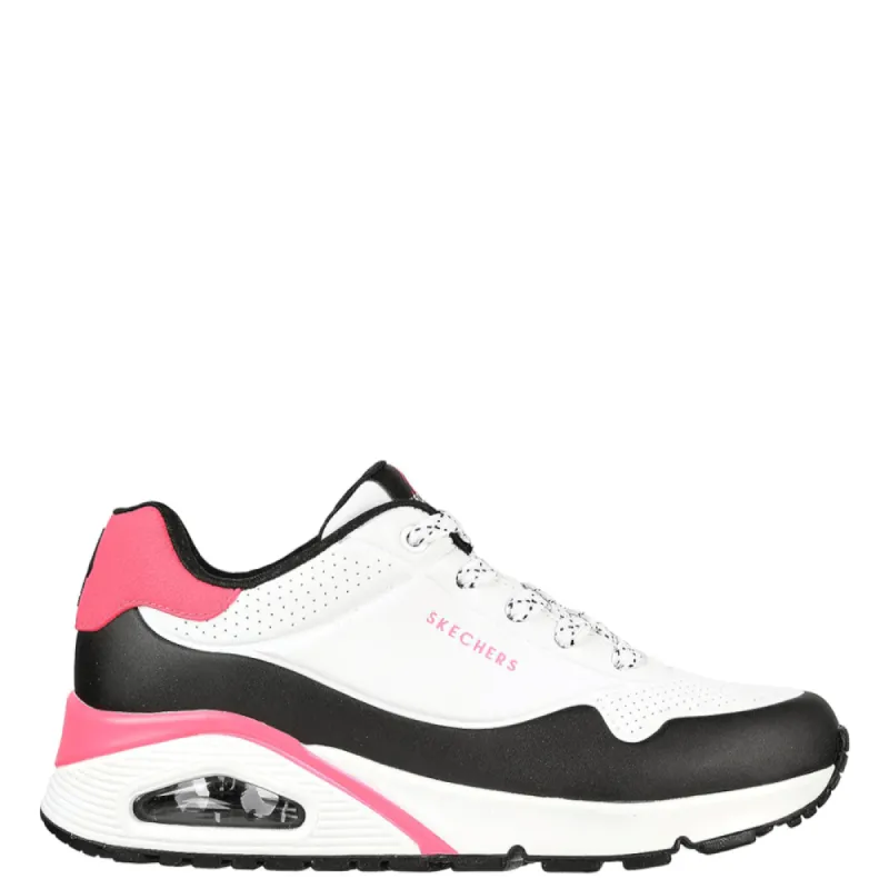 Skechers Veterschoenen 155593/WNPK Wit sold by Donelli