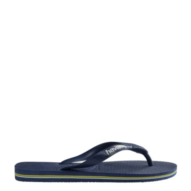 Havaianas Brasil logo Slippers Blauw sold by Donelli