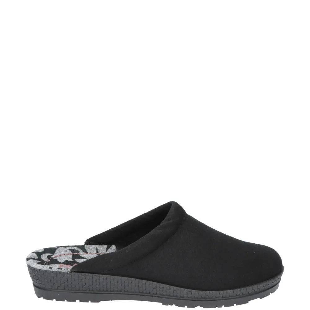 Rohde Pantoffels 2291-90 Zwart sold by Donelli