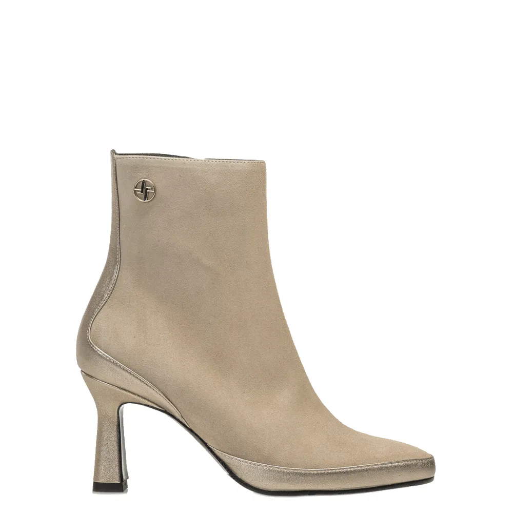 Floris van Bommel Enkellaarsjes SFW-50076-22-01 Licht Bruin sold by Donelli