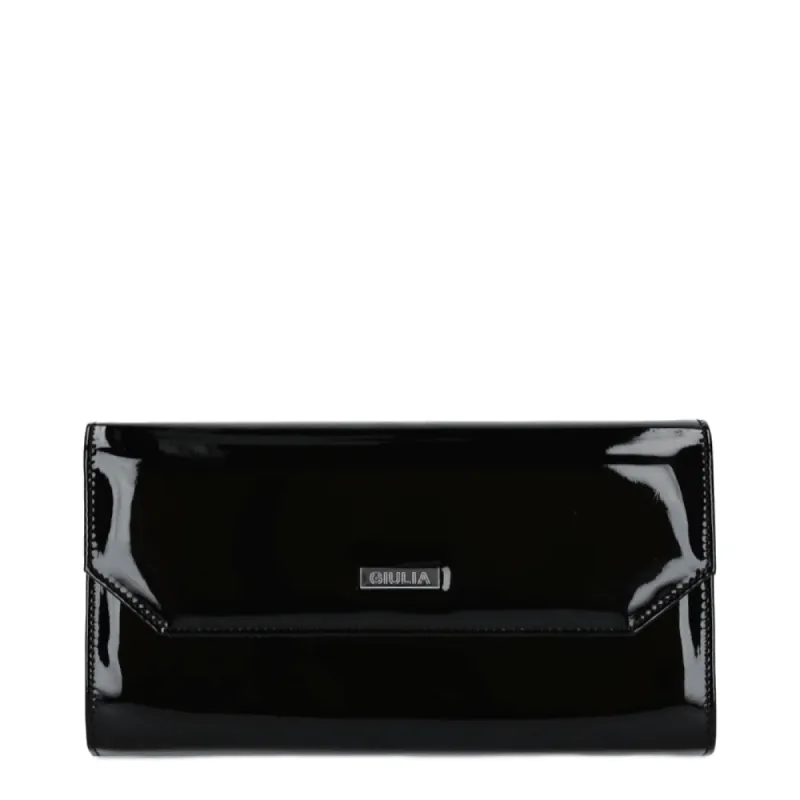 Giulia Tas Zwart Lak sold by Donelli