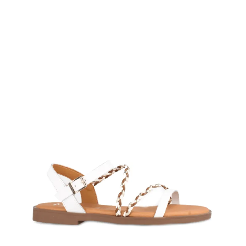 Marila Sandalen Riga Wit sold by Donelli