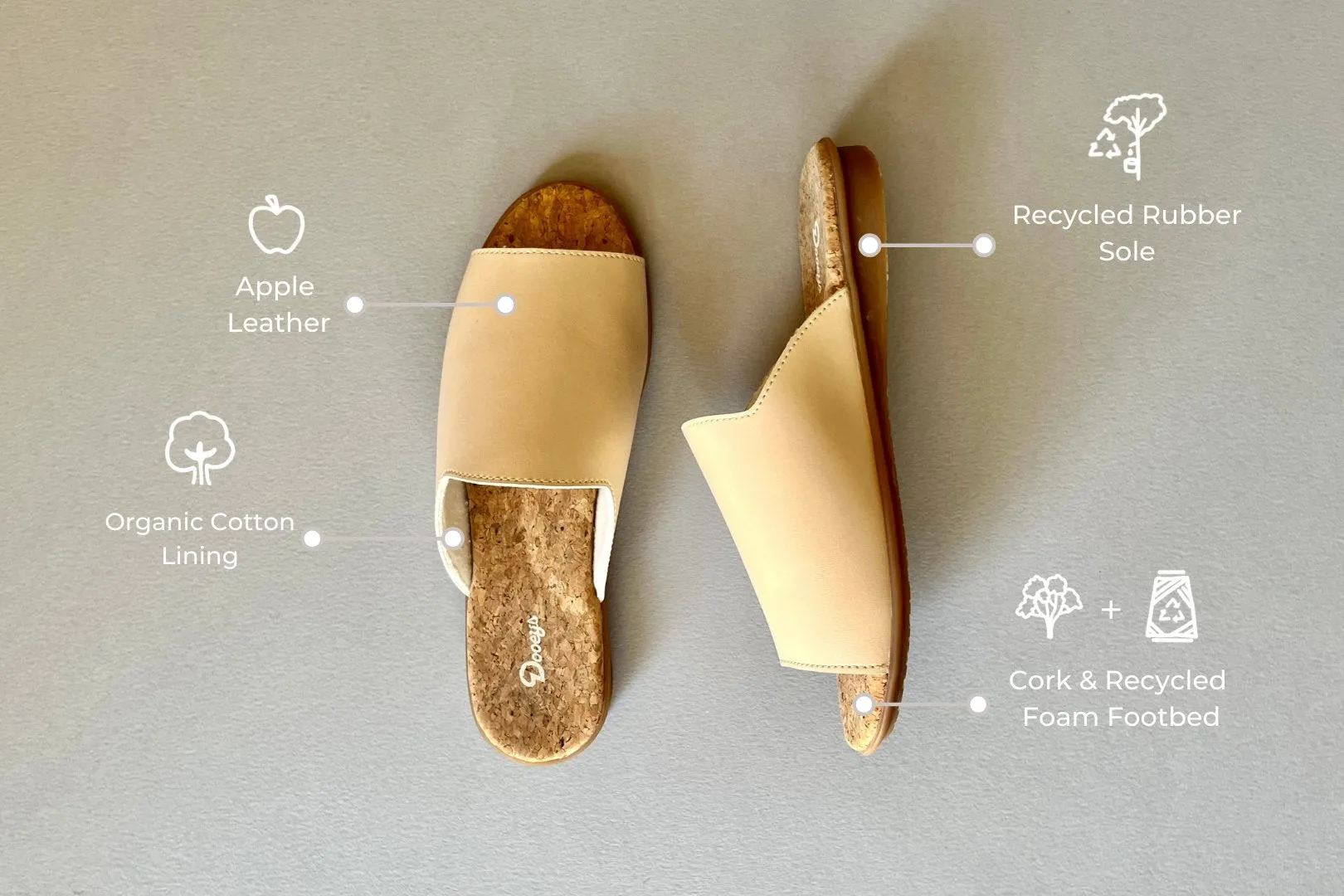 House Sandals | Blush (FINAL SALE) sold by Dooeys product image thumbnail 2