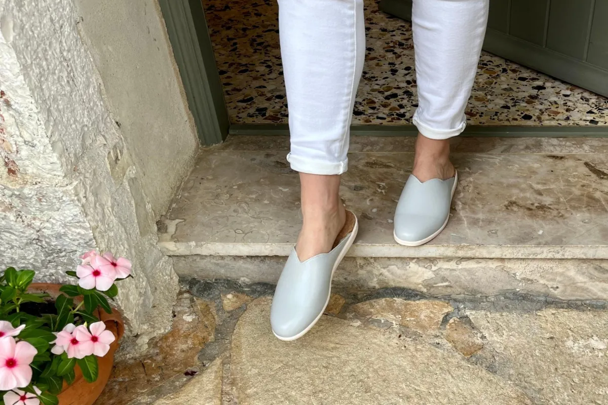 House Mules | Grey (FINAL SALE) sold by Dooeys