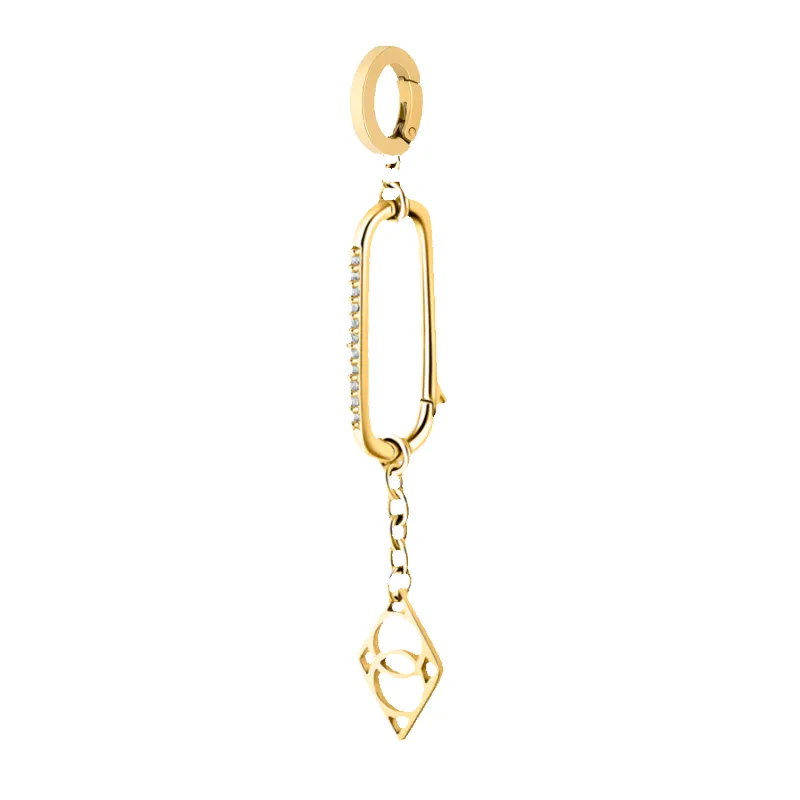 Dorne Chain Emblem Memento Charm In Yellow Gold sold by Dorne