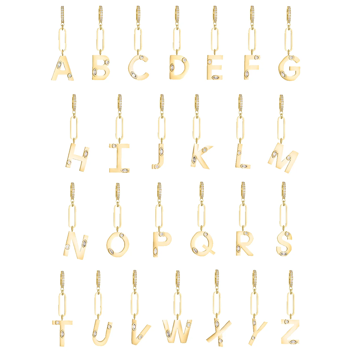 Letter Starter Necklace Set sold by Dorne product image thumbnail 2