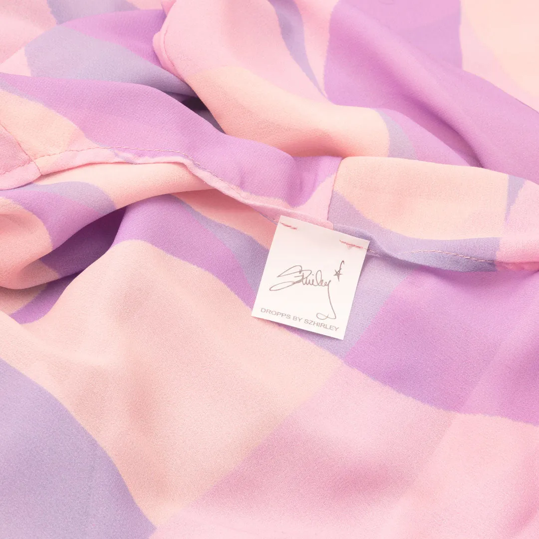 Lilla / fersken mønsteret kimono #Breeze - One Size sold by Dropps by Szhirley product image thumbnail 5