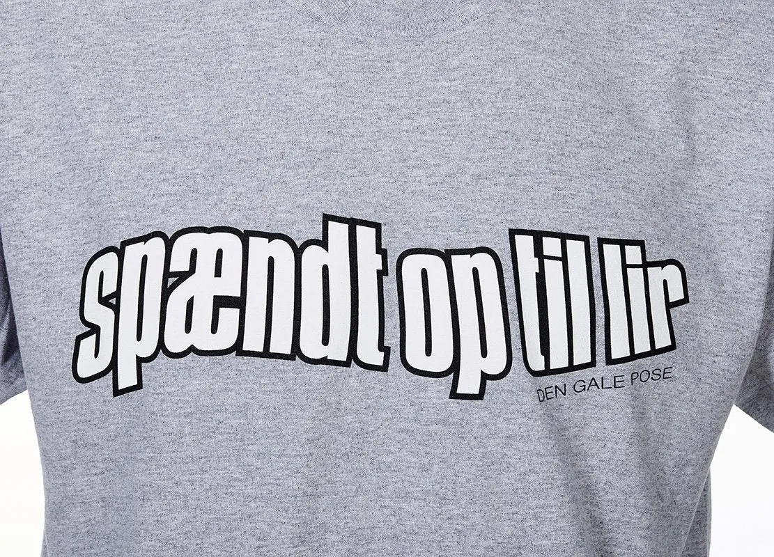 Den Gale Pose - Grå T-shirt - Spændt Op Til Lir sold by Dropps by Szhirley product image thumbnail 4