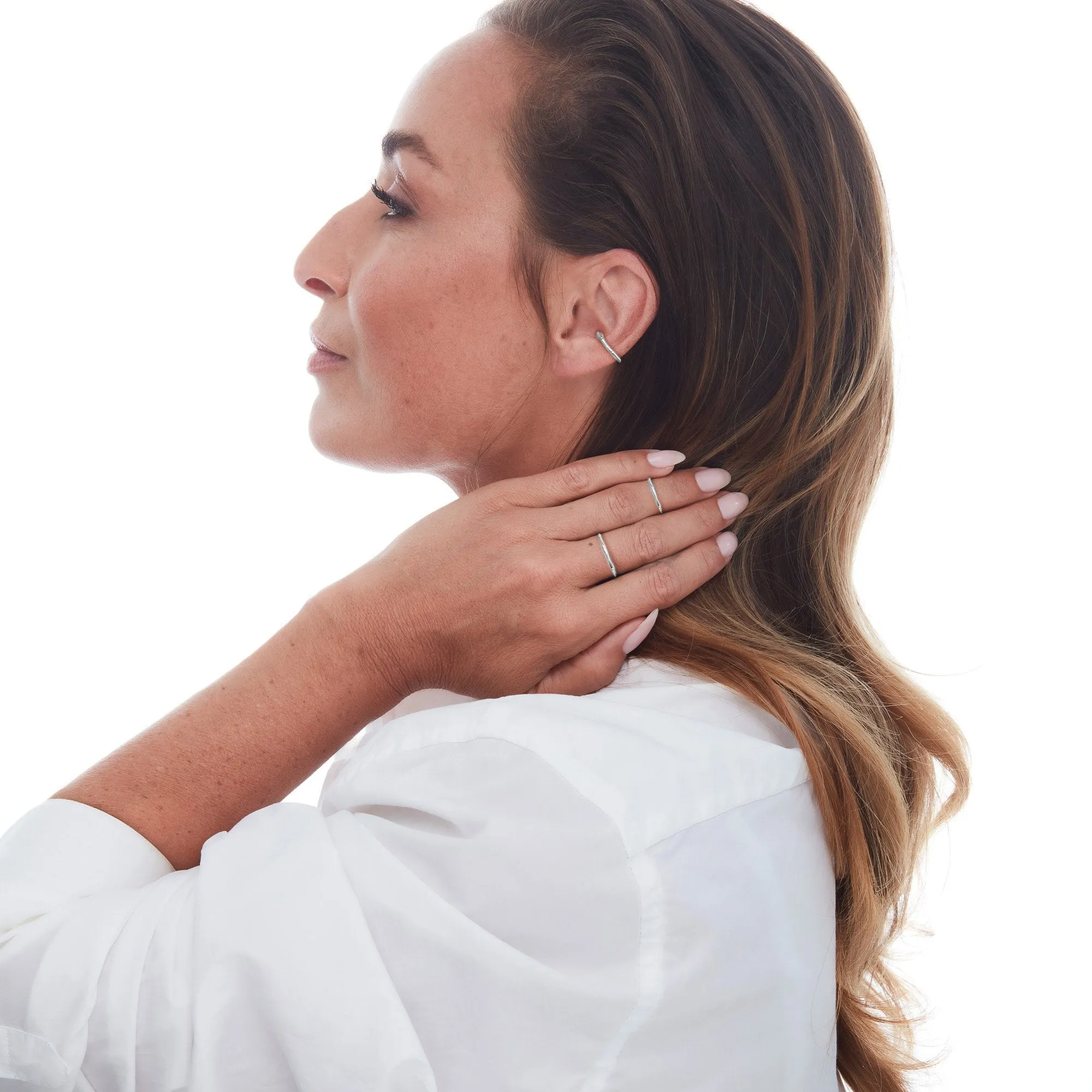 Tåring / Ørering / Fingerring - #Glamboo - Onesize regulerbar størrelse - Sterling sølv sold by Dropps by Szhirley product image thumbnail 2