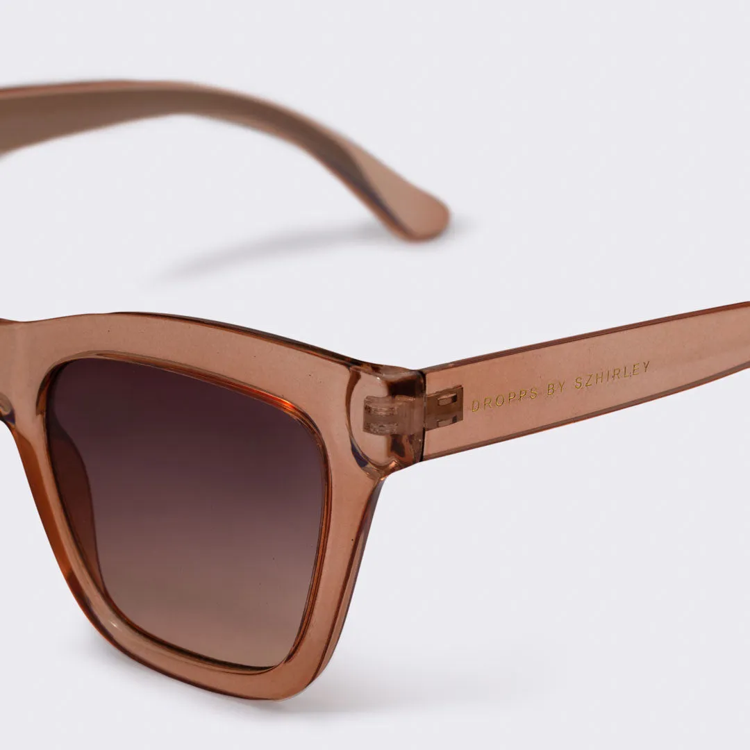 #Amber - solbriller rødlig / ravfarvet stel med rødlig / ravfarvede brilleglas sold by Dropps by Szhirley product image thumbnail 5