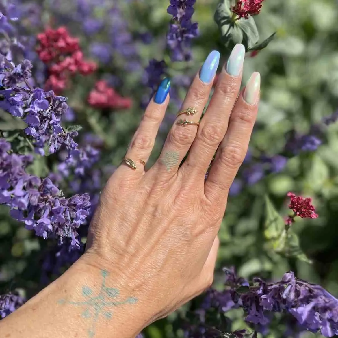 #Leafy Tåring / Fingerring - 18 karat forgyldning sold by Dropps by Szhirley product image thumbnail 4