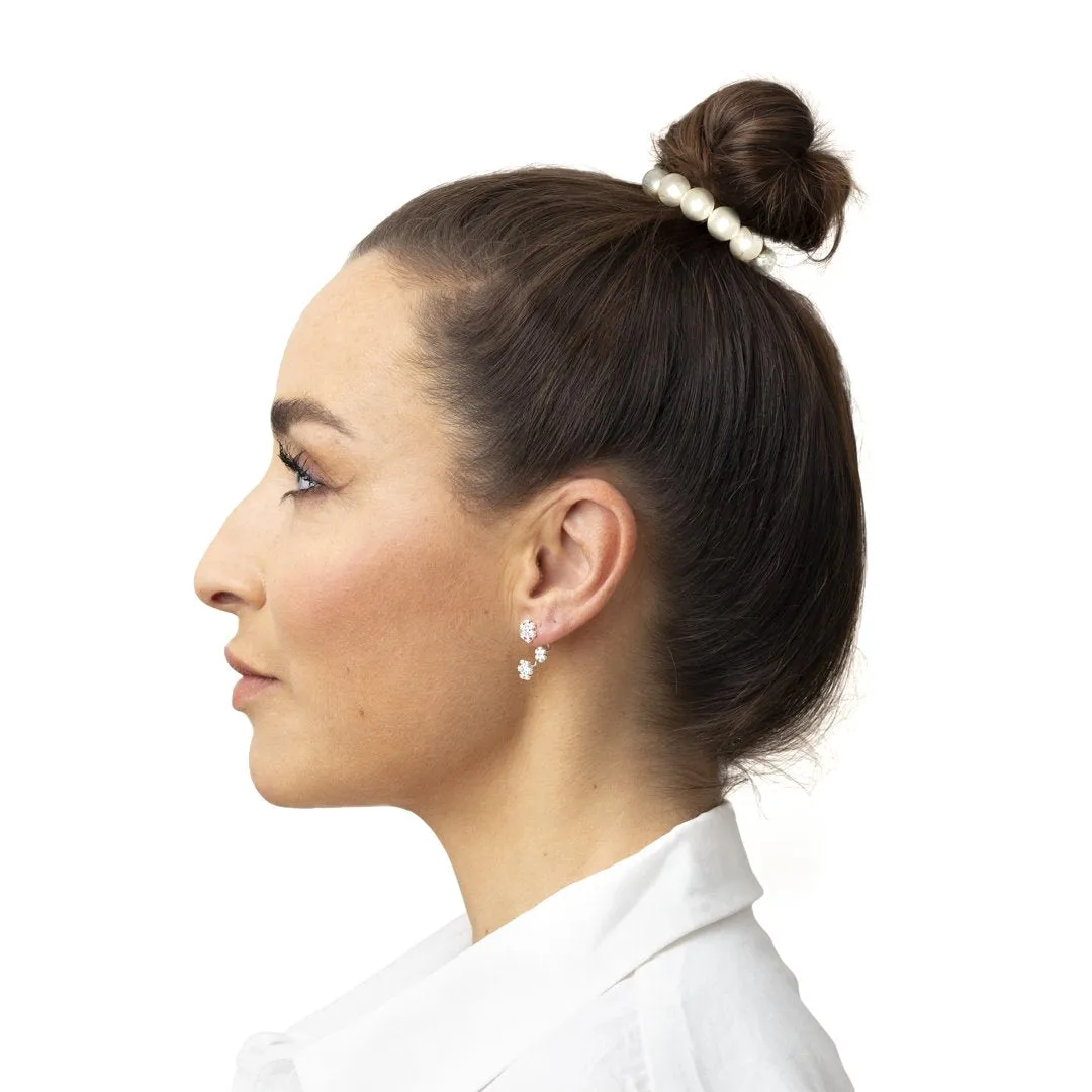 Øreringesæt - #SnowyDropps - Sterling forsølvet med zirkoner sold by Dropps by Szhirley product image thumbnail 5