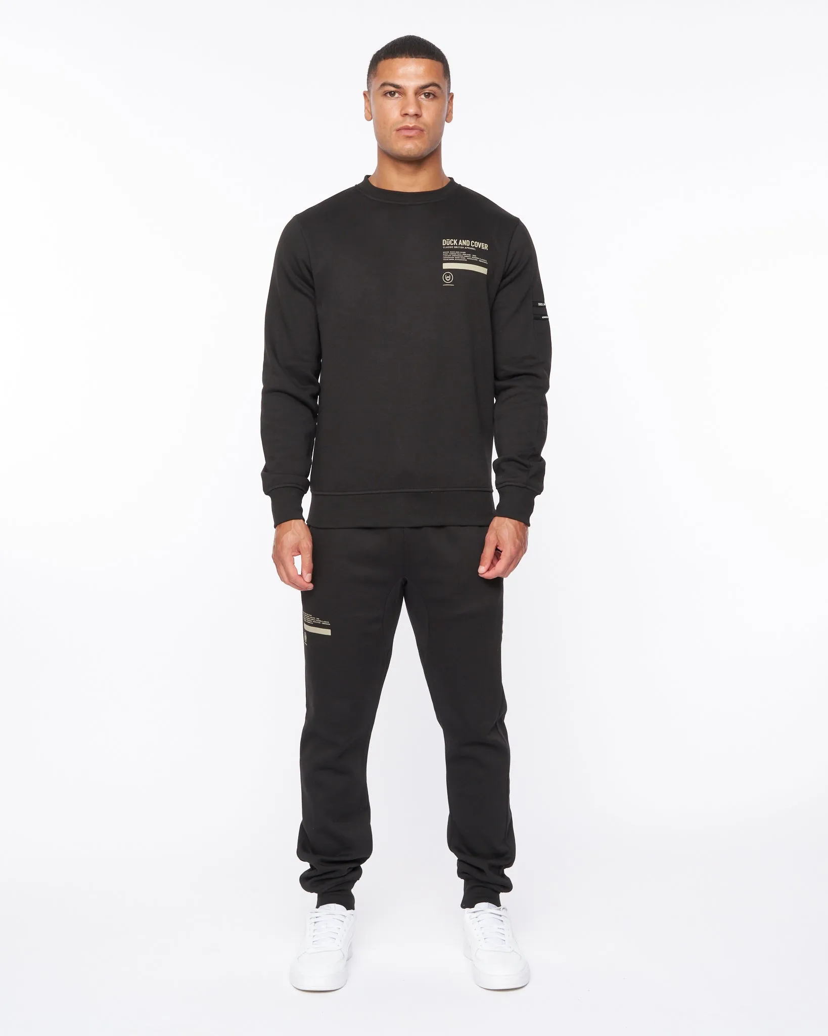 Jennerkins Joggers Black sold by Duck and Cover product image thumbnail 2