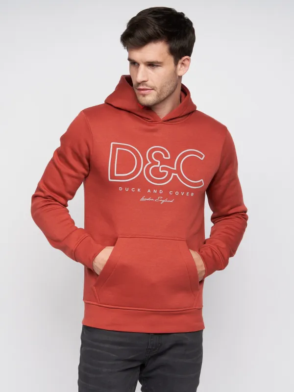 Icarusa Hoodie Red sold by Duck and Cover