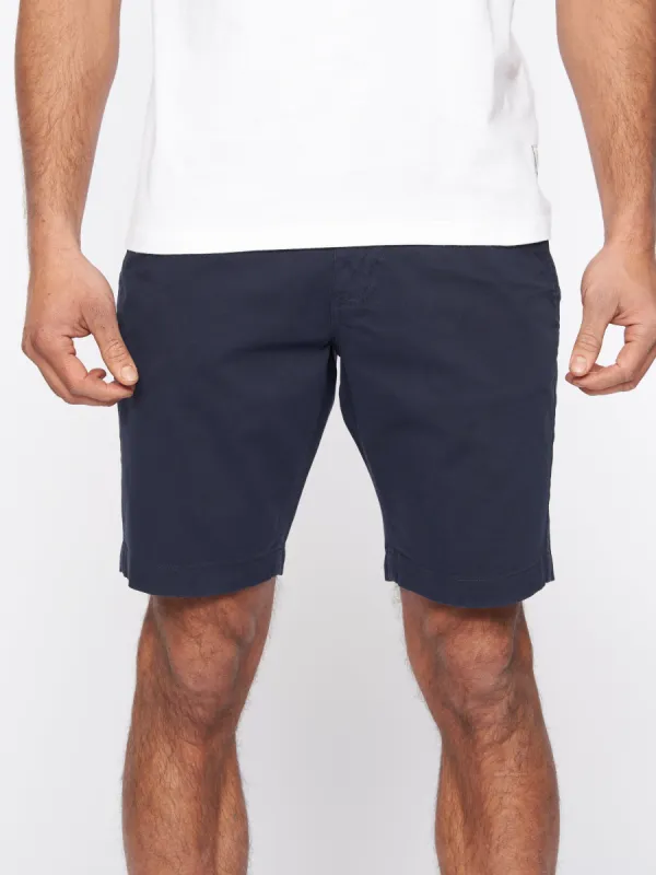 Moreshore Chino Shorts Navy made by Duck and Cover