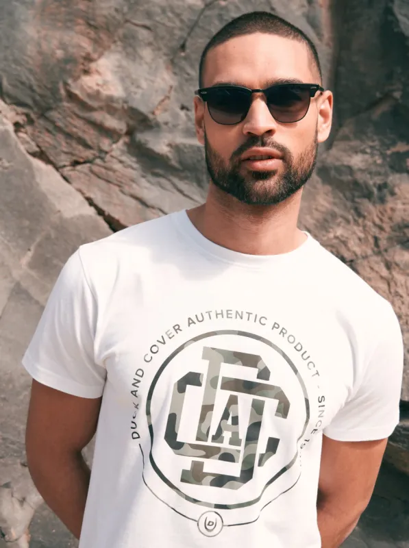 Lozano T-Shirt White sold by Duck and Cover