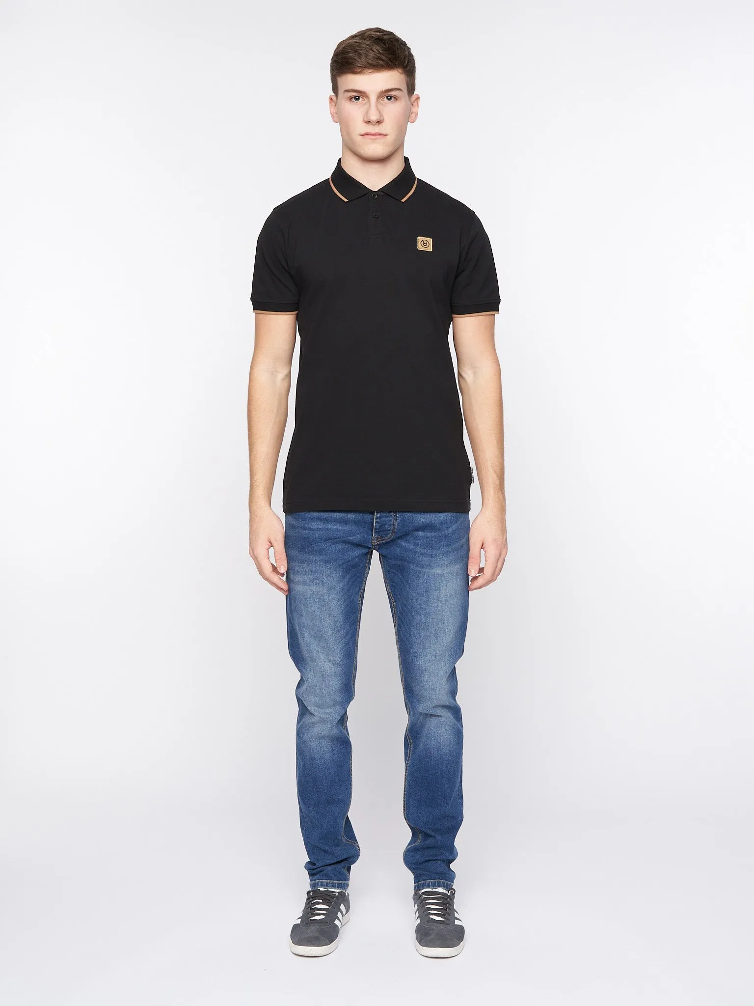 Wilkins Polo Black sold by Duck and Cover product image thumbnail 3