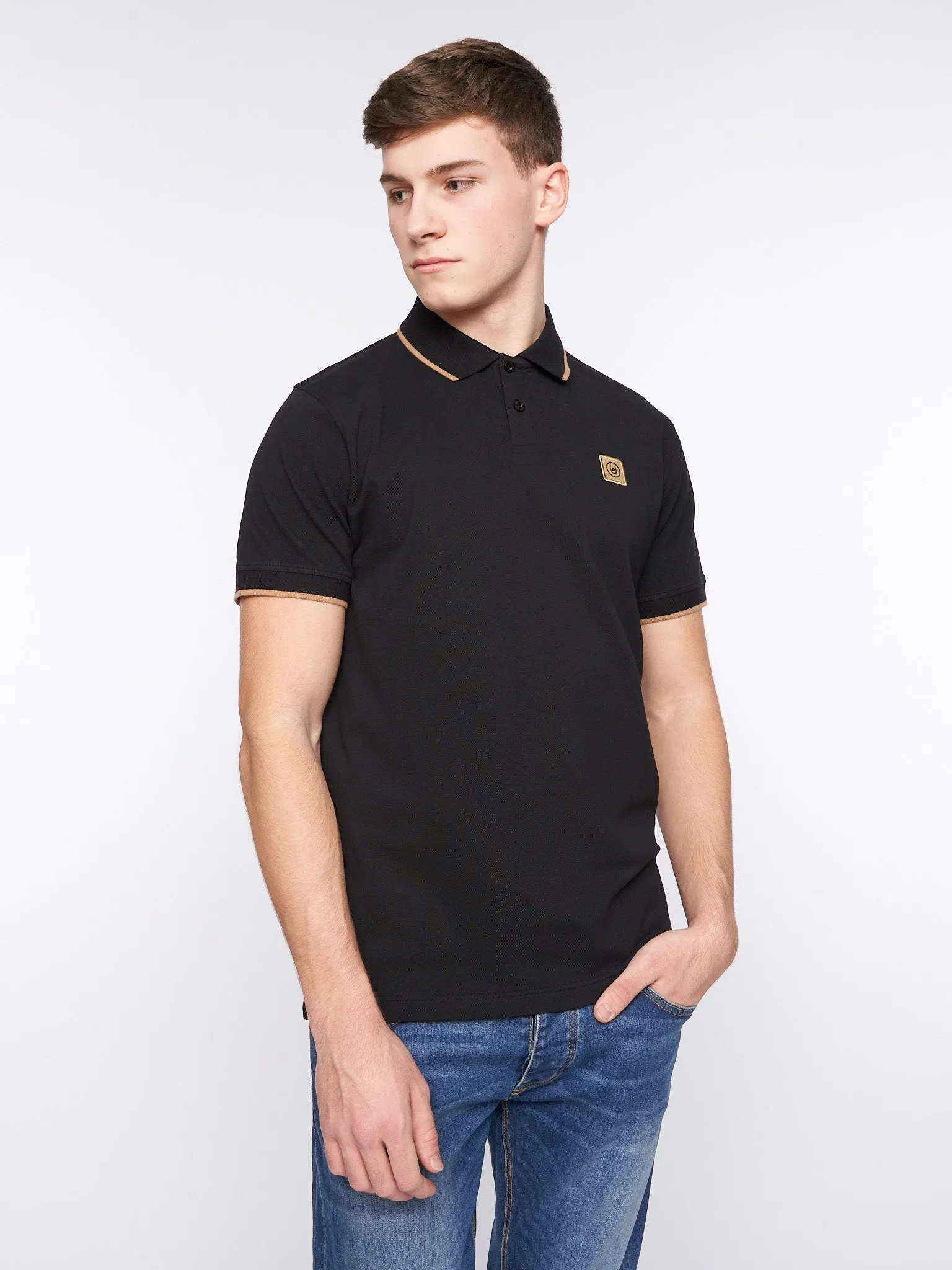 Wilkins Polo Black sold by Duck and Cover product image thumbnail 4
