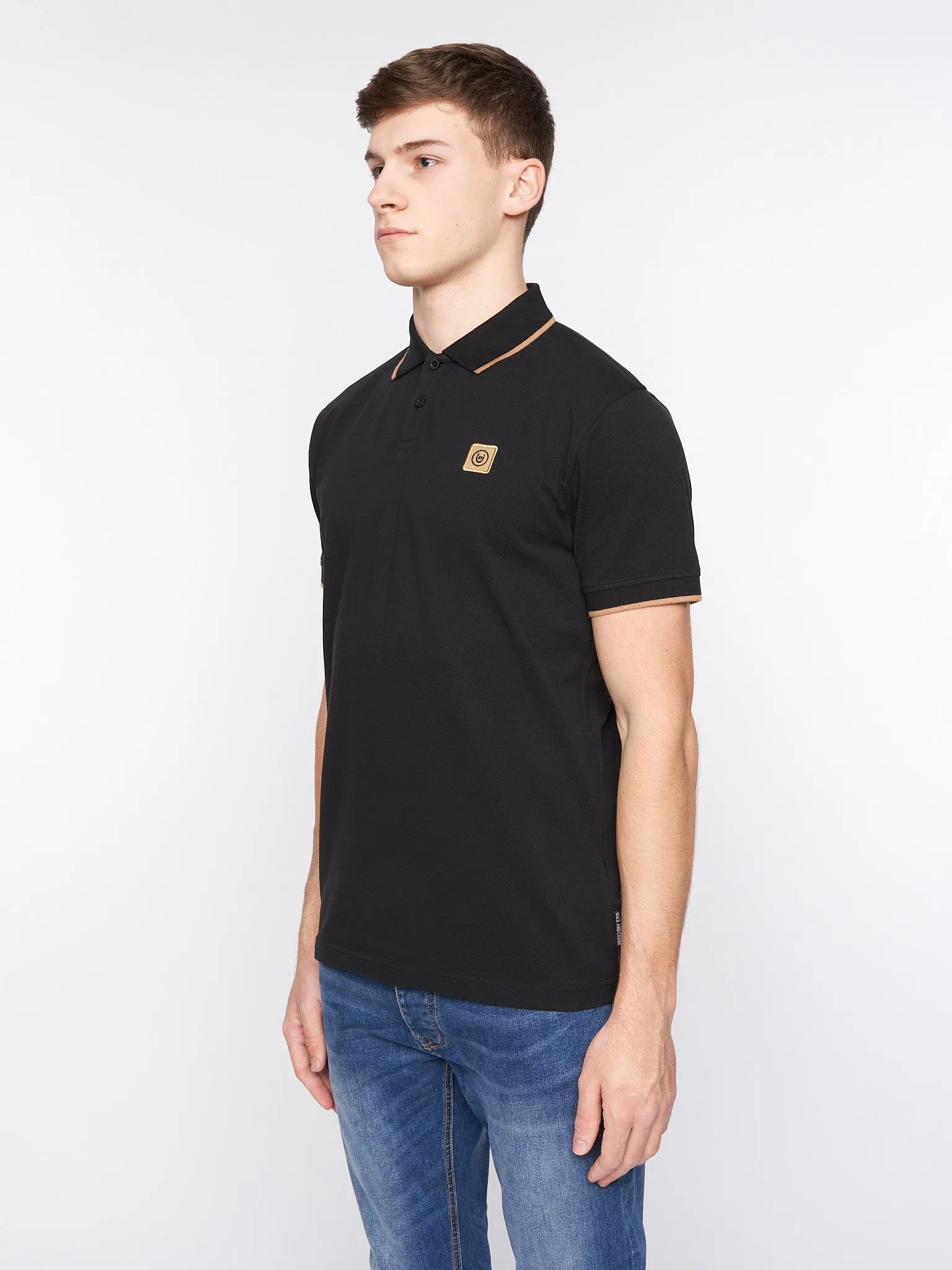 Wilkins Polo Black sold by Duck and Cover product image thumbnail 2