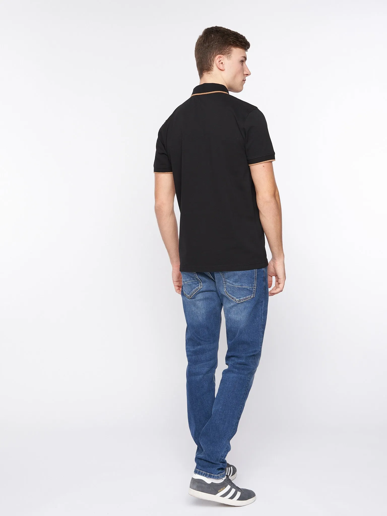 Wilkins Polo Black sold by Duck and Cover product image thumbnail 5