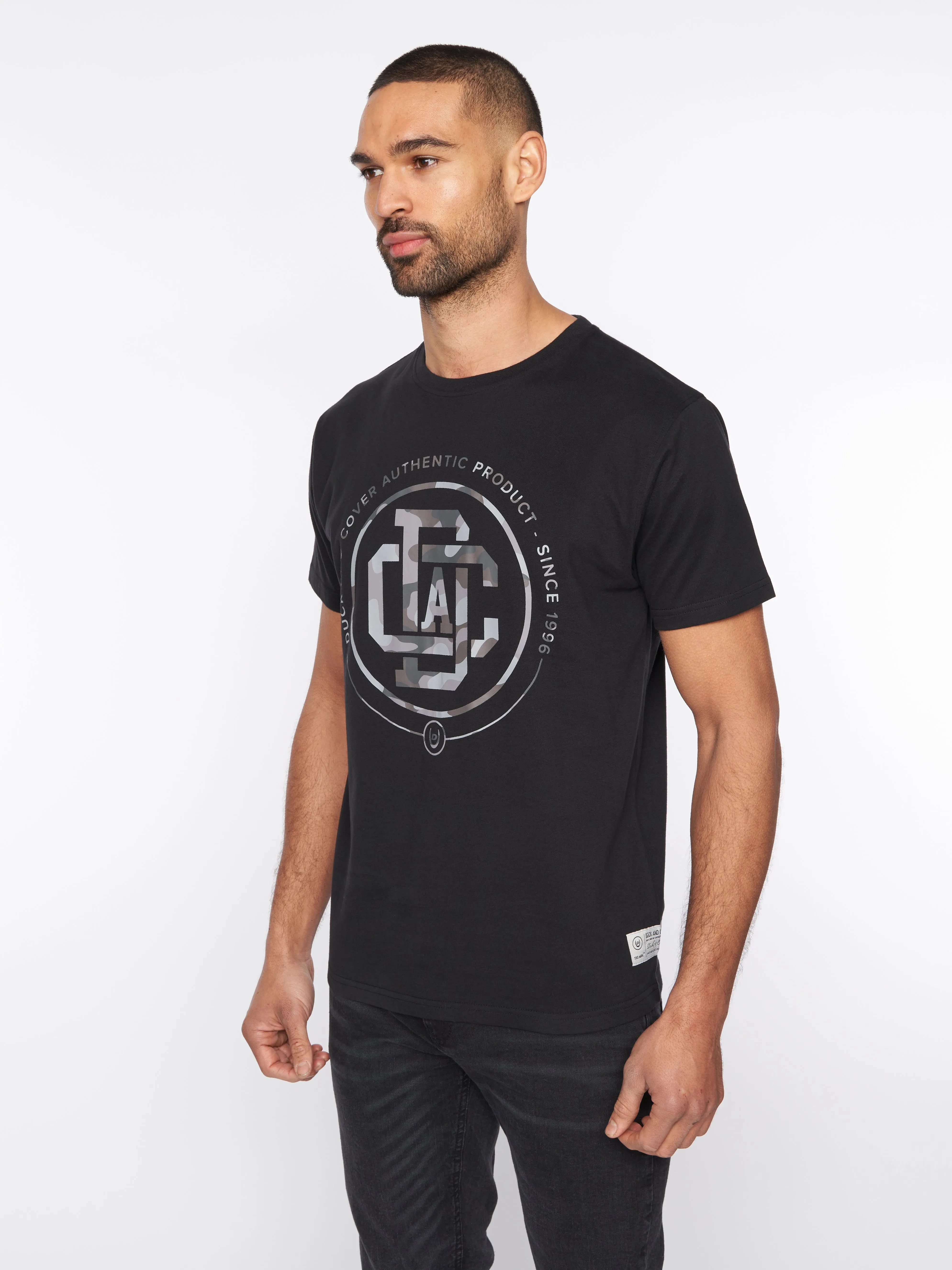 Lozano T-Shirt Black sold by Duck and Cover product image thumbnail 2
