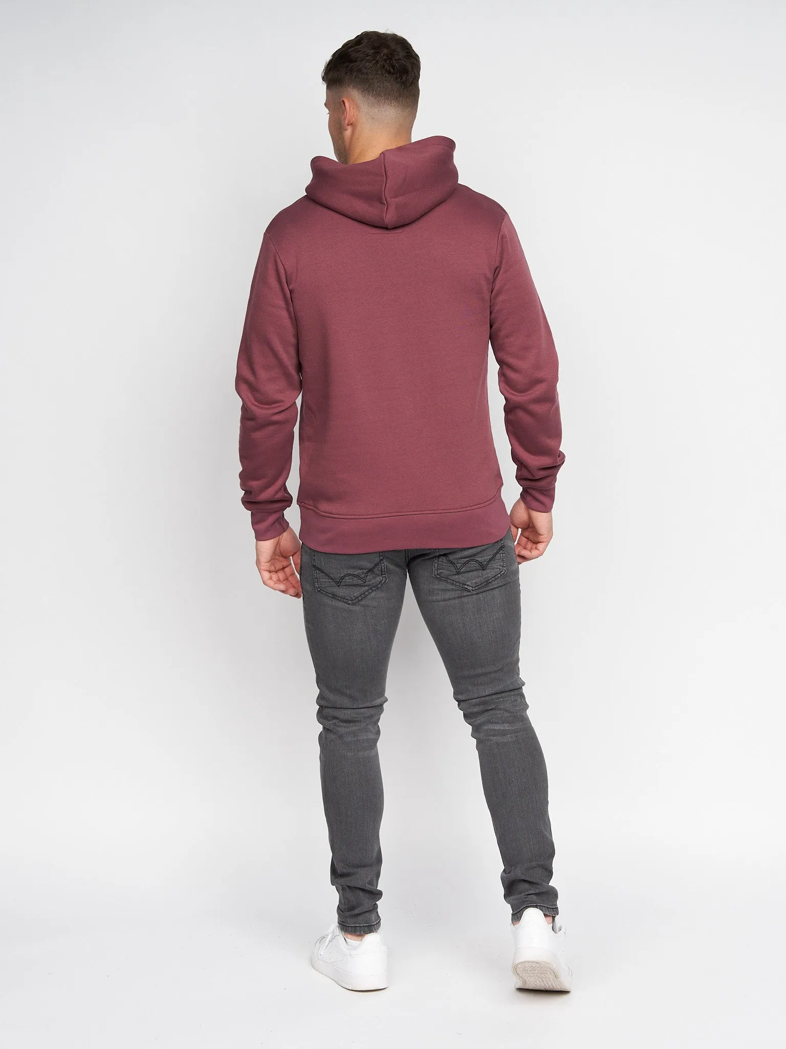 Hillman Hoodie Wine sold by Duck and Cover product image thumbnail 4