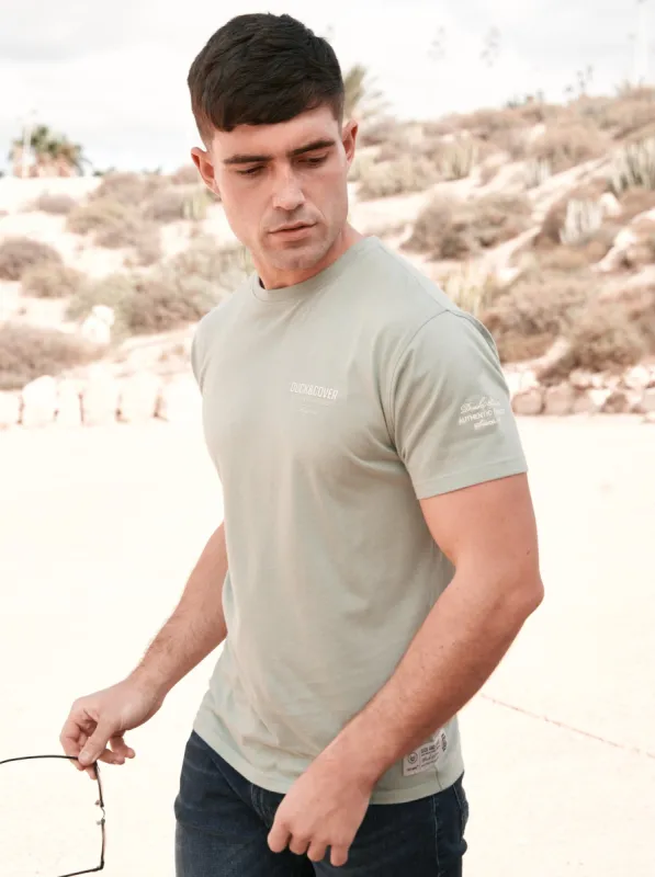 Lewys T-Shirt Sage sold by Duck and Cover