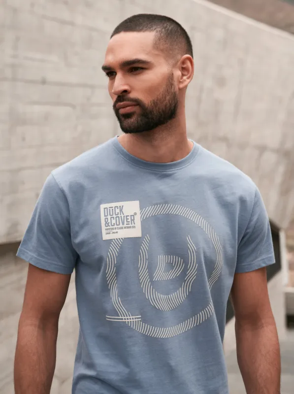 Sandoval T-Shirt Blue sold by Duck and Cover