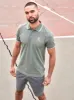Sameer Polo Khaki Green sold by Duck and Cover