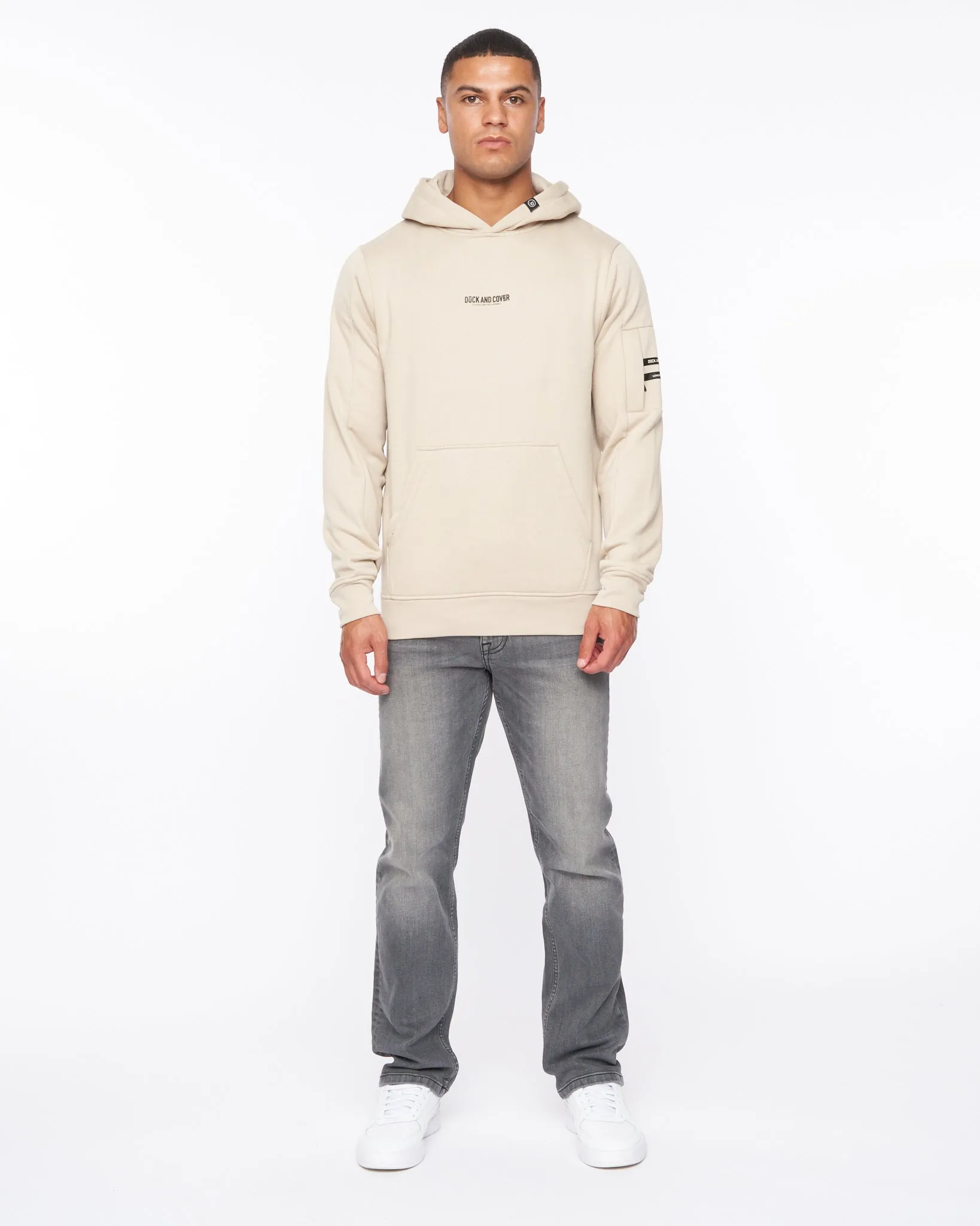 Brammers Hoodie Greige sold by Duck and Cover product image thumbnail 2