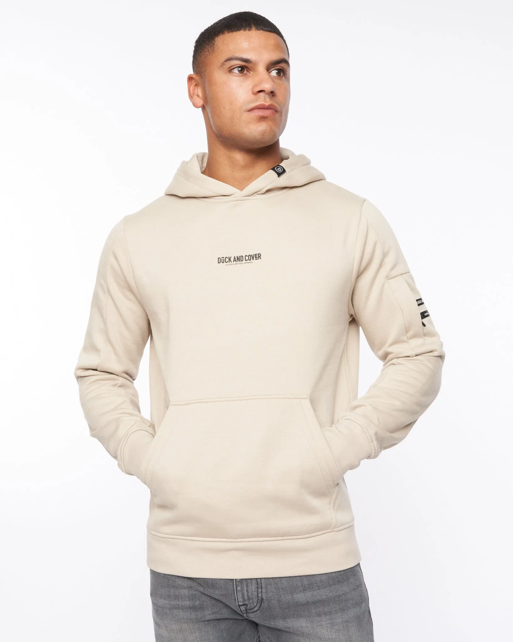 Brammers Hoodie Greige sold by Duck and Cover product image thumbnail 4