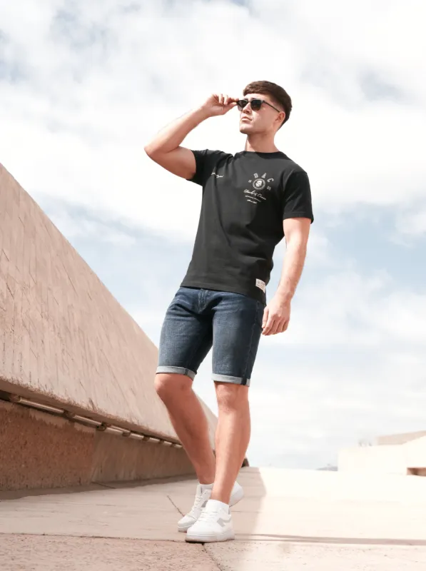 Keyaan T-Shirt Black sold by Duck and Cover