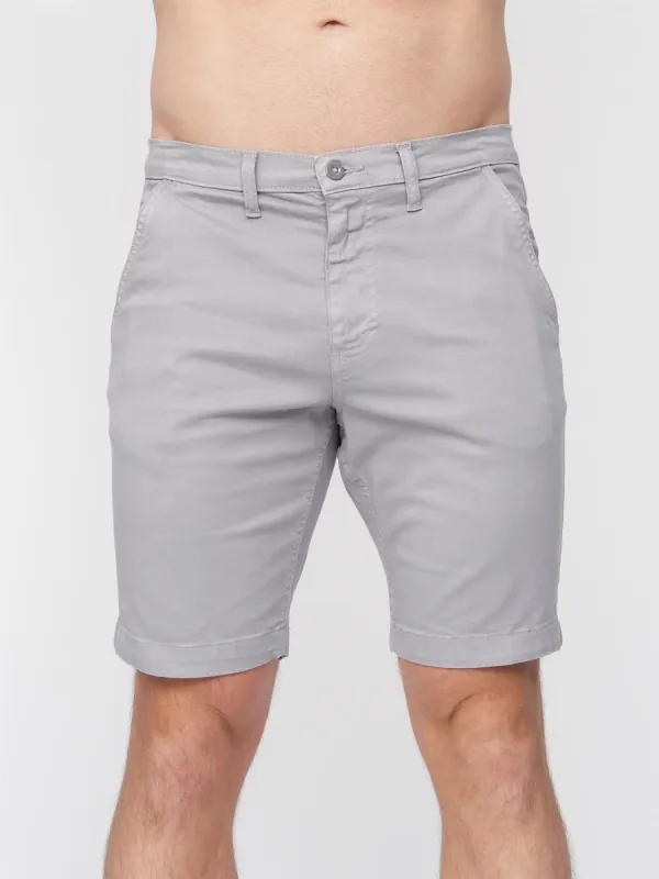 Moreshore Chino Shorts Light Grey sold by Duck and Cover