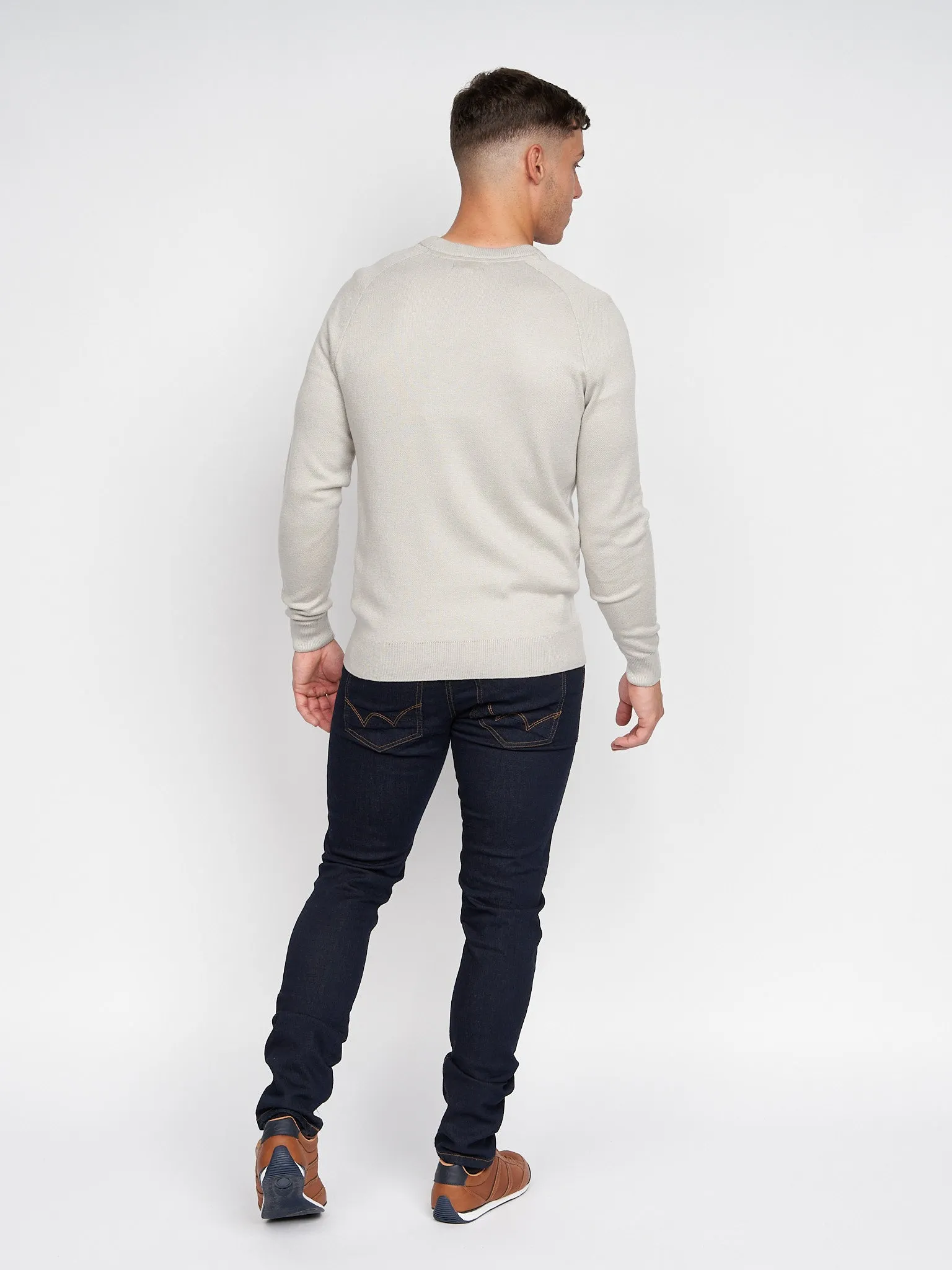 Mowab Knit Grey Marl sold by Duck and Cover product image thumbnail 4