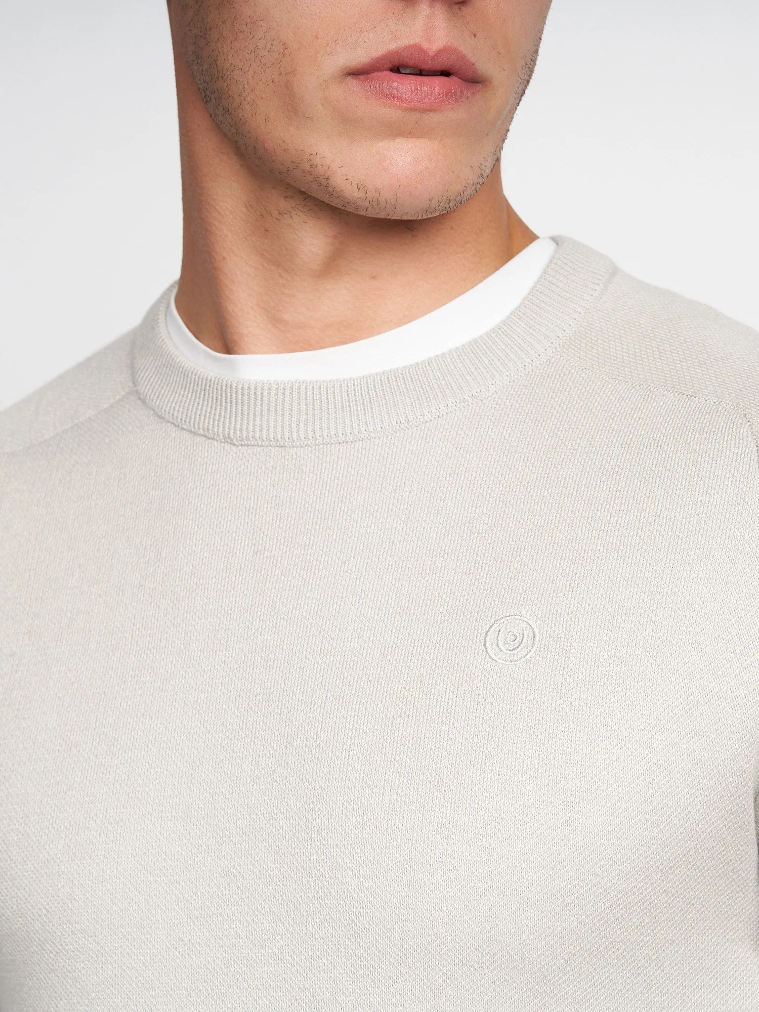 Mowab Knit Grey Marl sold by Duck and Cover product image thumbnail 5