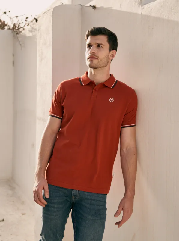 Hendamore Polo Red sold by Duck and Cover