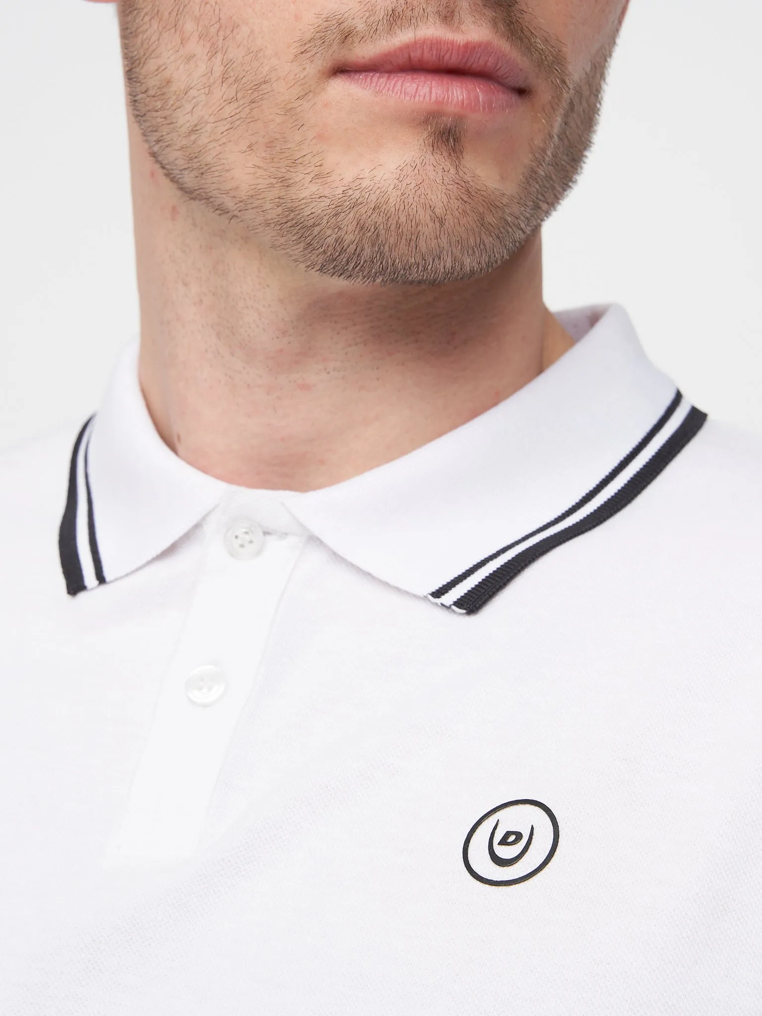 Hendamore Polo White/Black sold by Duck and Cover product image thumbnail 5
