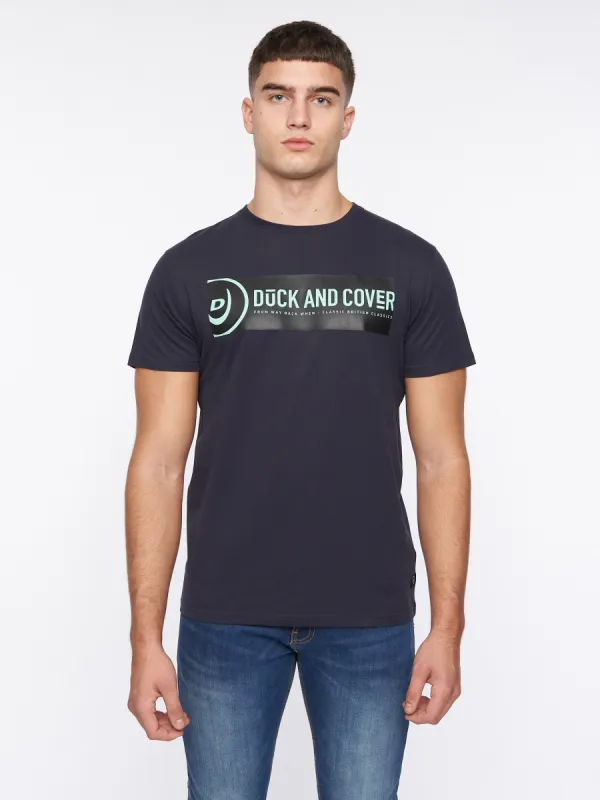 New Milgate T-Shirt Dark Navy sold by Duck and Cover