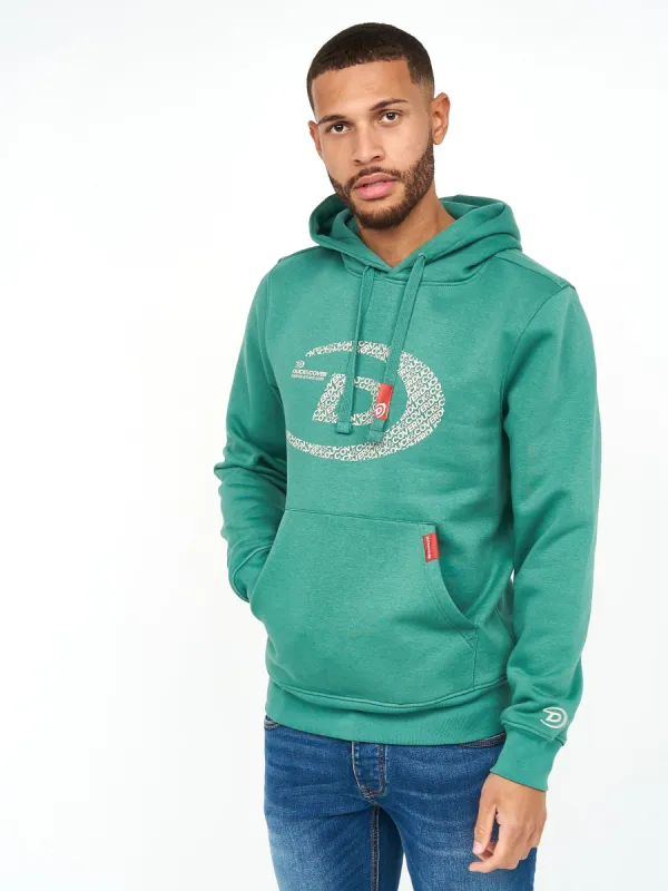 Bromley Hoodie Green sold by Duck and Cover
