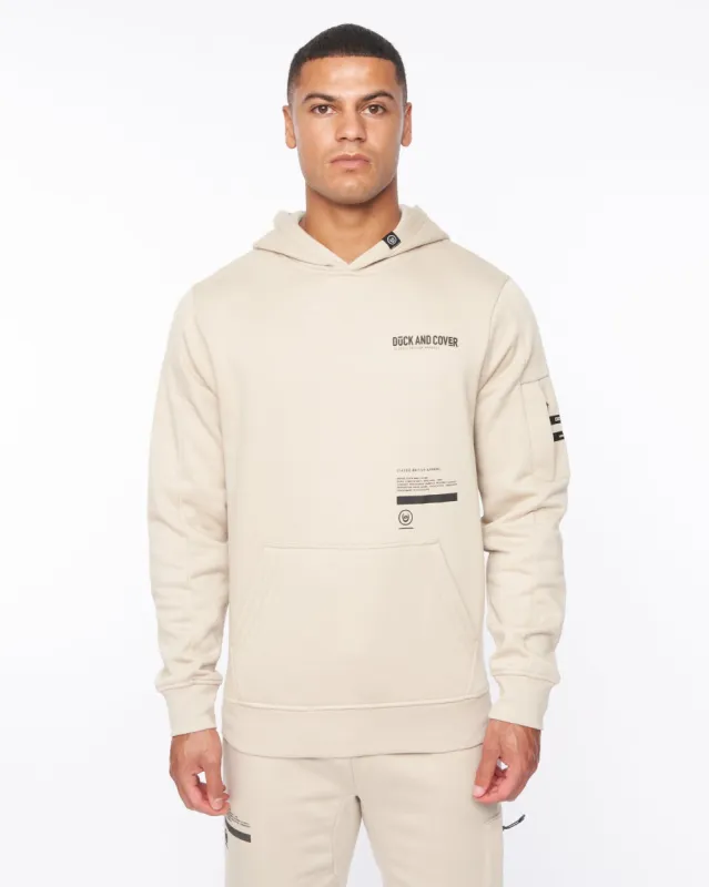 Heningys Hoodie Greige made by Duck and Cover