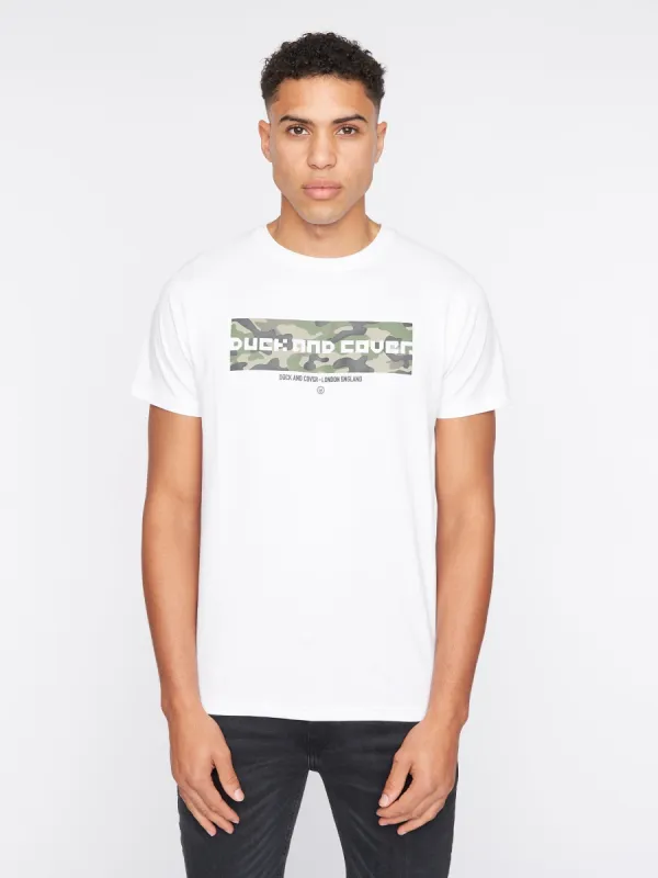 Camoville T-Shirt White sold by Duck and Cover