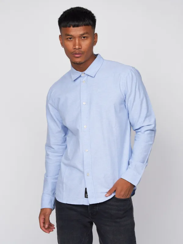 Yuknow Shirt Light Blue Chambray sold by Duck and Cover