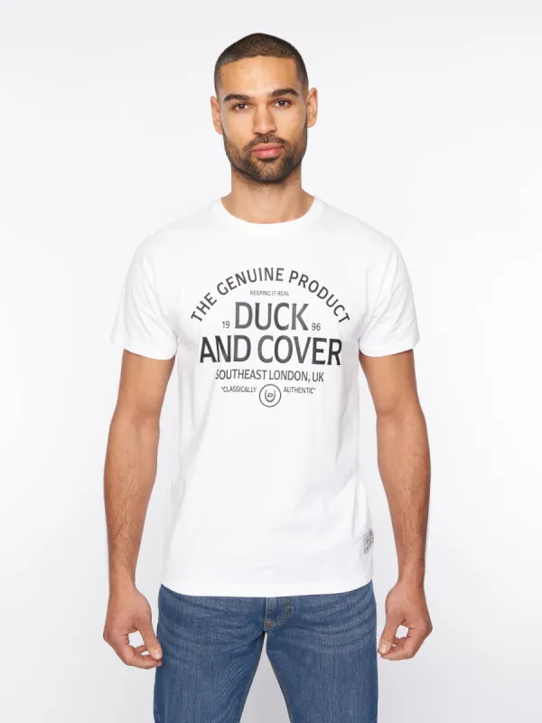 Kaylum T-Shirt White sold by Duck and Cover