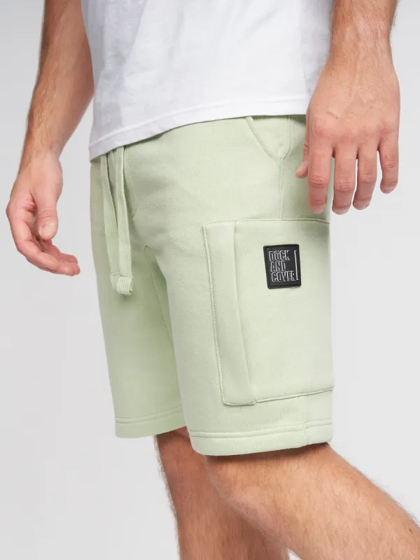 Milgate Jog Shorts Sage sold by Duck and Cover
