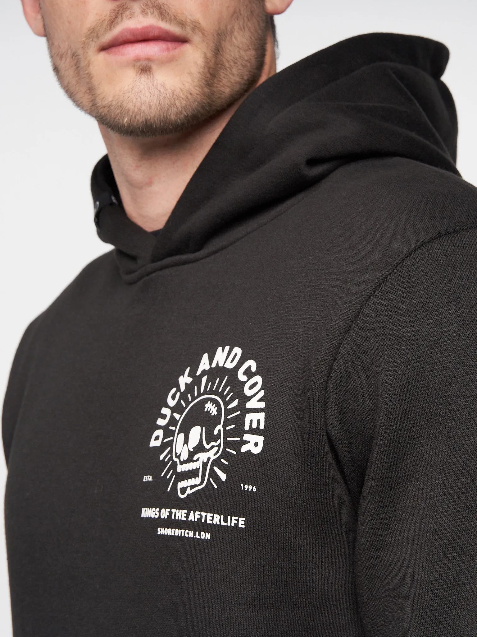 Lennmore Hoodie Black sold by Duck and Cover product image thumbnail 5