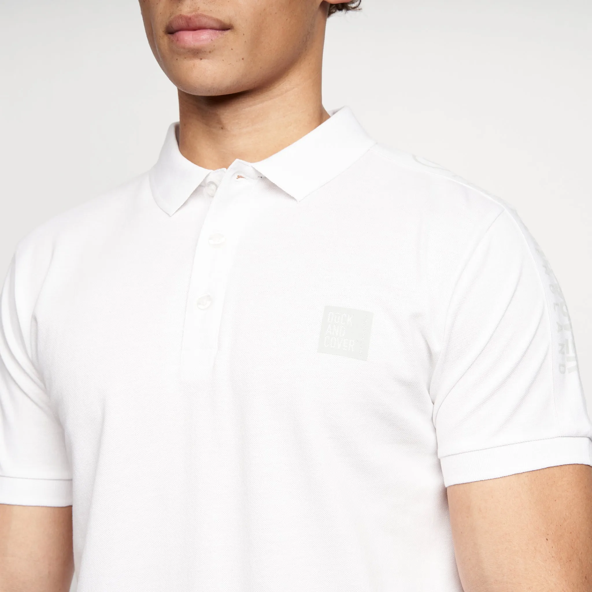 Stelaire Polo White sold by Duck and Cover product image thumbnail 4
